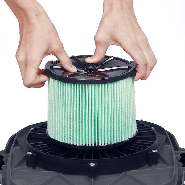 Workshop Wet/Dry Vacs HEPA Media Replacement Filter for 3-4 Gallon Wet/Dry Shop Vacuums - WS13045F