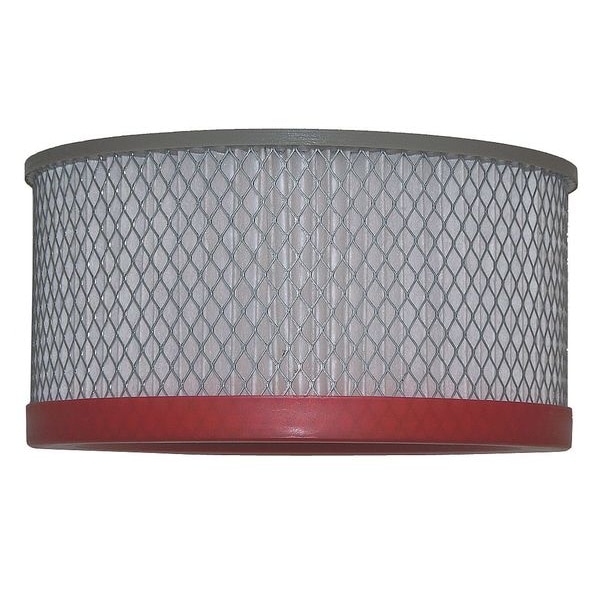 Bissell Commercial Filter, HEPA, 1-3/4in.Lx8in.W, Plastic - HEPACART-09