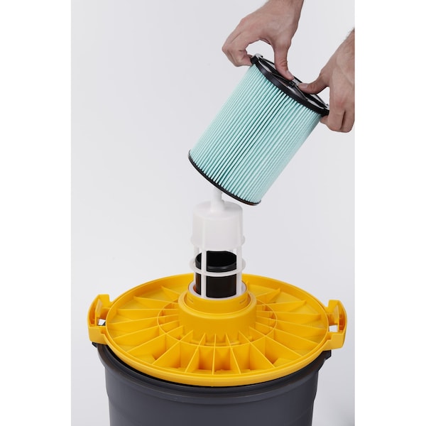 Workshop Wet/Dry Vacs HEPA Media Replacement Filter for 5-16 Gallon Wet/Dry Shop Vacuums - WS23200F