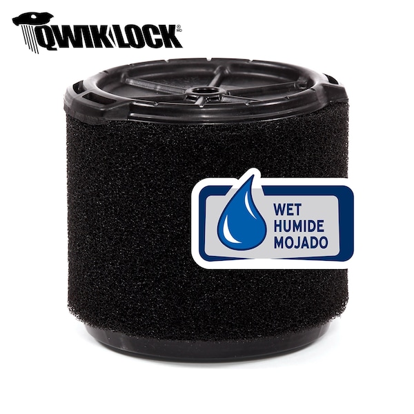 Workshop Wet/Dry Vacs Wet Application Replacement Filter for 3-4 Gallon Wet/Dry Shop Vacuum - WS14045F