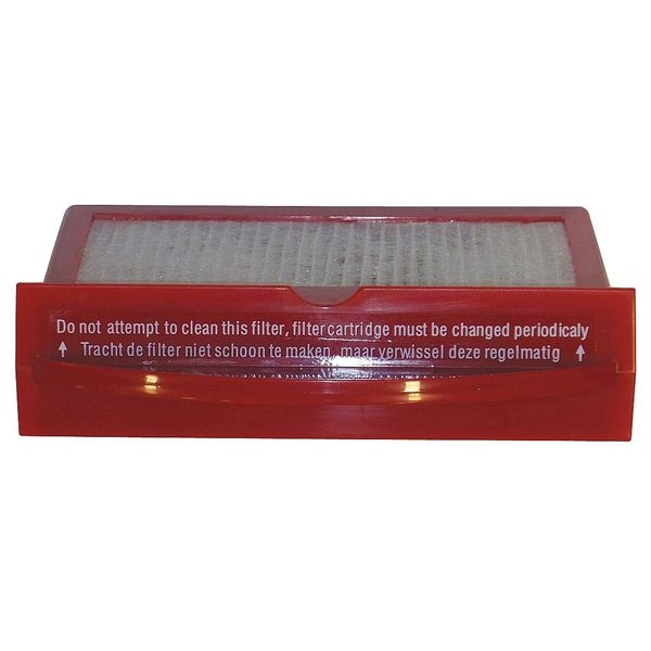 Bissell Commercial Filter, HEPA, 1-3/4in.Lx6-1/2in.W, Plastic - HEPACAS-09