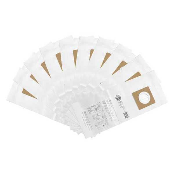Hoover Commercial Vacuum Bag, Paper, Paper Bag, 10 PK - AH10143