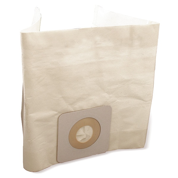 Mi-T-M Filter Bag, Paper, Dry, 12" L, PK10 - PAP133