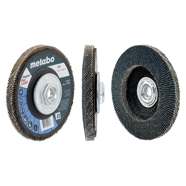 Disco de Láminas Metabo 4 1/2" Flapper Plus JUMBO 40 5/8"-11 T27 Fiberglass - 629487000