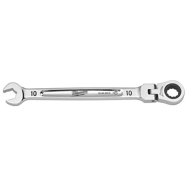 Llave combinada de trinquete con cabeza flexible métrica de 10 mm Milwaukee Tool - 45-96-9610