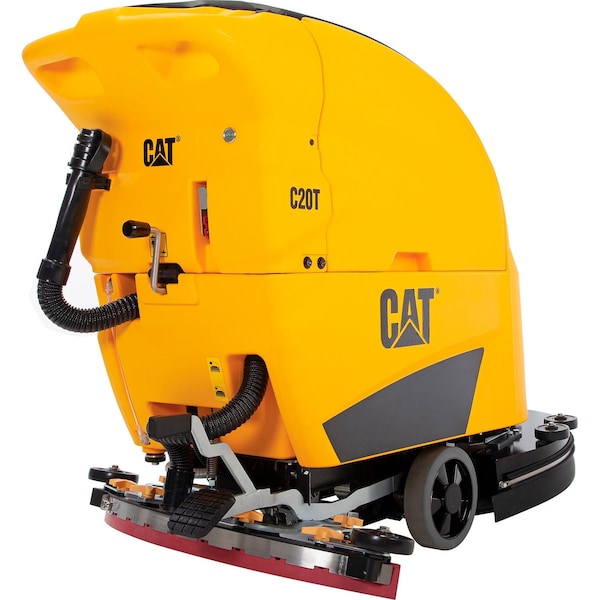 Cat C20T Auto Floor Scrubber With Traction Drive, 20 Cleaning Path - T55/50 BT-CAT