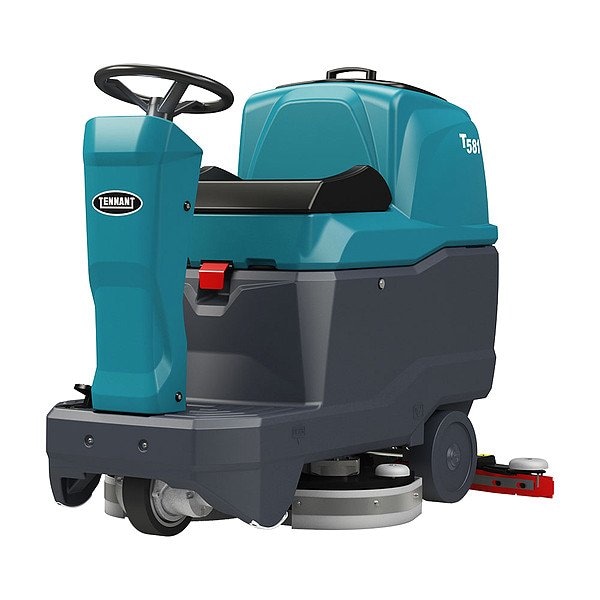 Tennant Rider Floor Scrubber, 21 gal, 20 in Path - 9022009