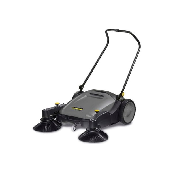 Karcher Karcher KM 70/20 C 2SB, Manual Walk-Behind Compact Floor Sweeper W/ Dual Brushes - - 1.517-107.0