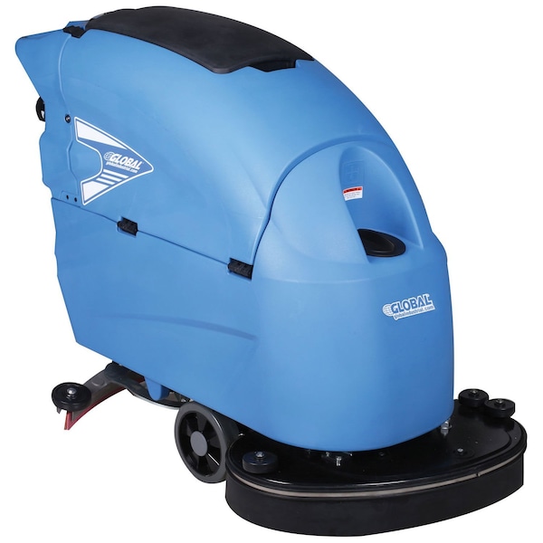 Global Industrial Auto Floor Scrubber 26 Cleaning Path, Traction Drive - 641265