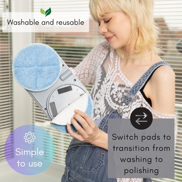 Ewbank Electra Cordless Lightweight Spray Mop Floor Polisher and Surface Cleaner - FP40