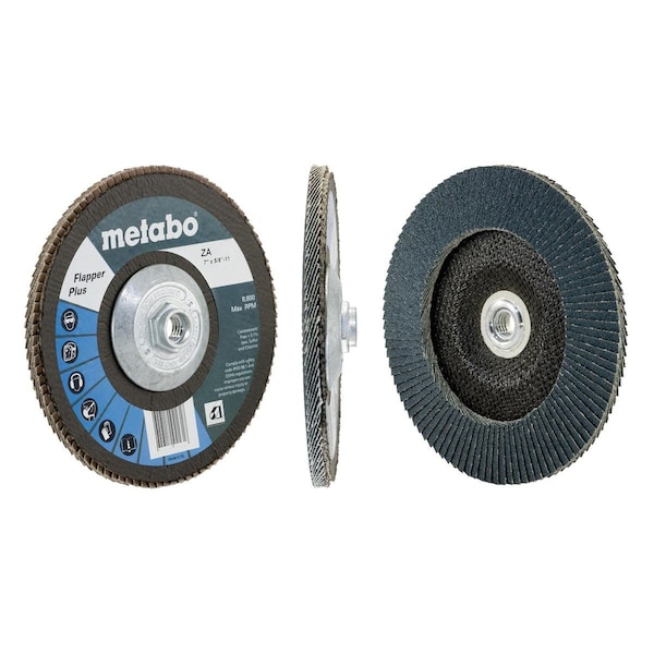 Disco de láminas Metabo 7" Flapper Plus 60 5/8"-11 T29 Fiberglass - 629416000