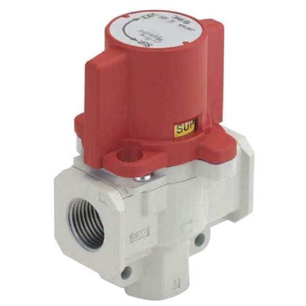 Smc Pressure Relief, 3Port Valve, Air Flows RT - VHS40-N04B-RZ