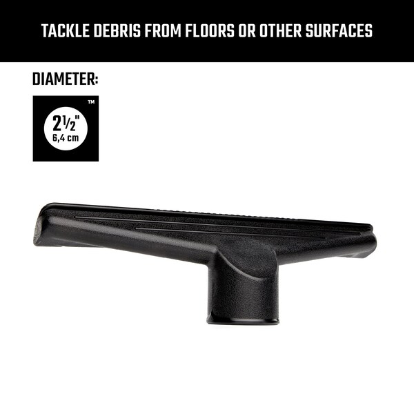 Craftsman 2-1/2 in. Dry Nozzle Wet/Dry Vac Accessory Attachment for Shop Vacuums - CMXZVBE38727