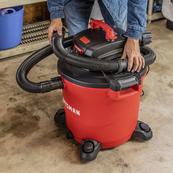 Craftsman 2-1/2 in. x 20 ft. POS-I-LOCK Wet/Dry Vacuum Hose Kit for Shop Vacuums - CMXZVBE38759