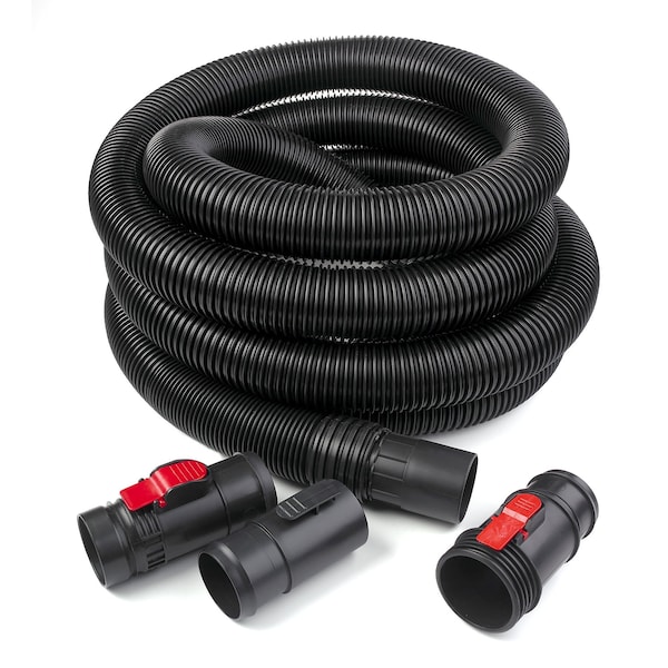 Craftsman 2-1/2 in. x 20 ft. POS-I-LOCK Wet/Dry Vacuum Hose Kit for Shop Vacuums - CMXZVBE38759