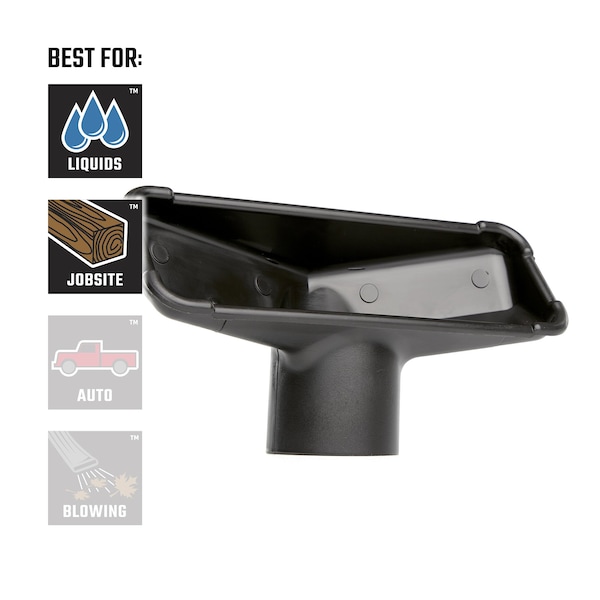 Craftsman 2-1/2 in. Utility Nozzle Wet/Dry Vac Attachment for Shop Vacuums - CMXZVBE38630