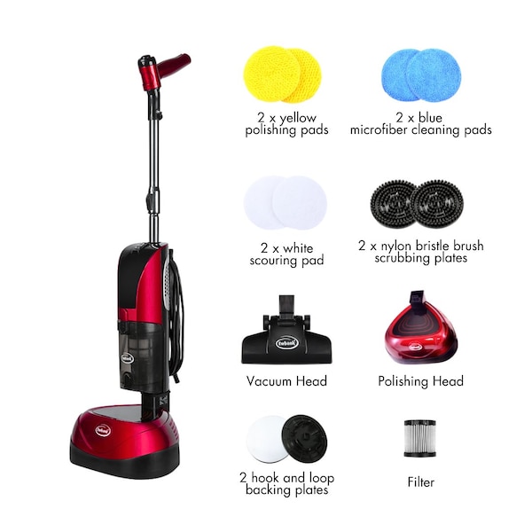 Ewbank Complete Floor Cleaner - Multi-Use Floor Polisher and Vacuum - EPV1100