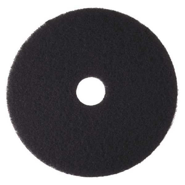 Tough Guy Stripping Pad, Black, Size 11", Round, PK5 - 402W14