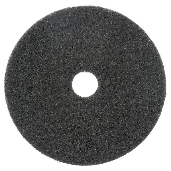 Global Industrial 22in Stripping Pad, Black, 5PK - 641308BK
