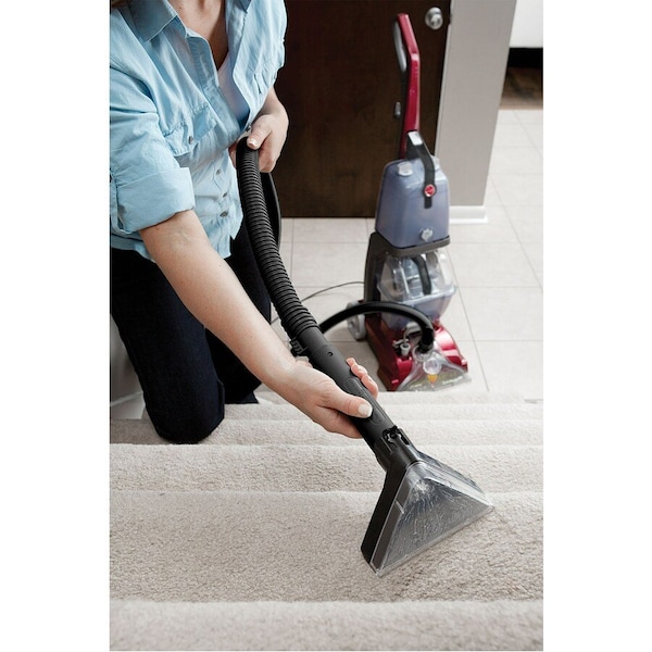 Hoover Portable Carpet Extractor, 120V, 1 gal Solution Tank, 11 1/4 in Cleaning Path - FH50150NC