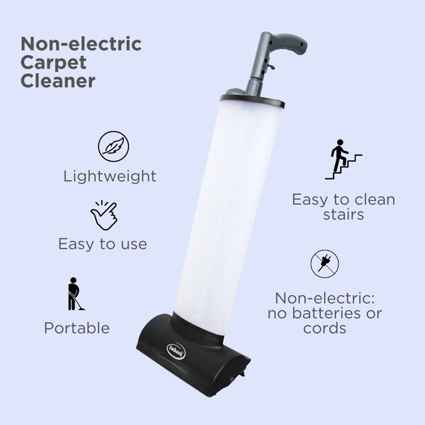 Ewbank Compact Carpet Shampooer with Portable Upholstery Brush & Shampoo - 250/265