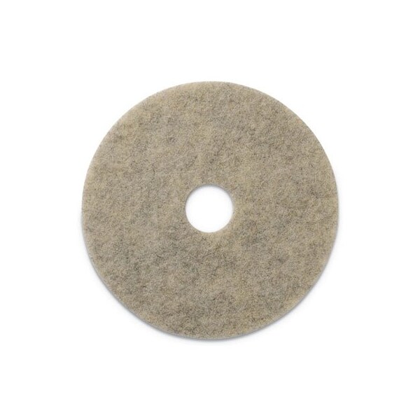 Americo Mfg Co. Americo, PORKO PLUS BURNISHING PADS, 27in DIAMETER, GRAYISH BLACK, 2PK - 401827