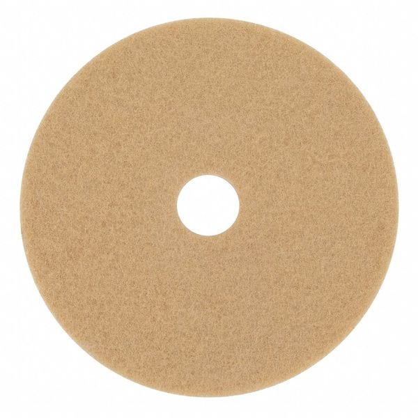 3M Burnish Pad, Tan, 18", PK5 - 5-00-48011-05623-9