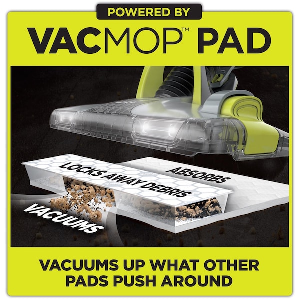 Shark Shark Vacmop 10 in. Floor Applicator Cotton Sweeping Pad 10 pk - VMP10