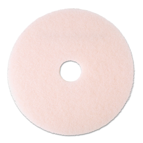 3M Ultra High-Speed Eraser Floor Burnishing Pad 3600, 20 Dia, Pink, PK5 - 3600