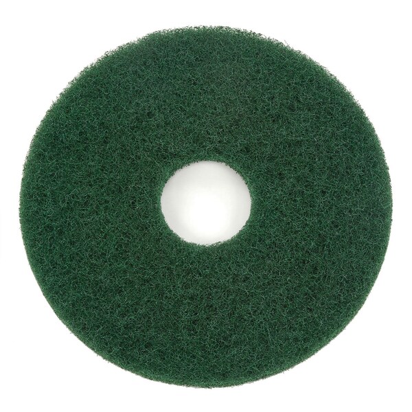 Global Industrial 13 Green Scrubbing Pad, 5PK - 261163GN