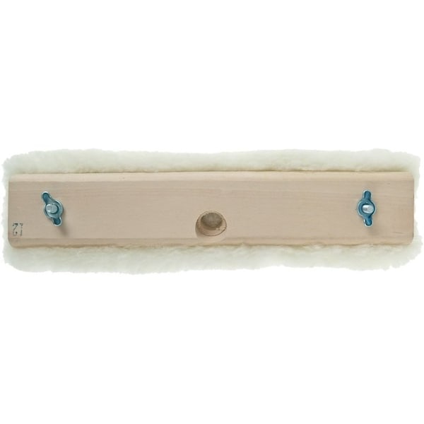 Linzer Floor Finishing Applicator, 12 in L Pad, Lambskin Pad - LB112