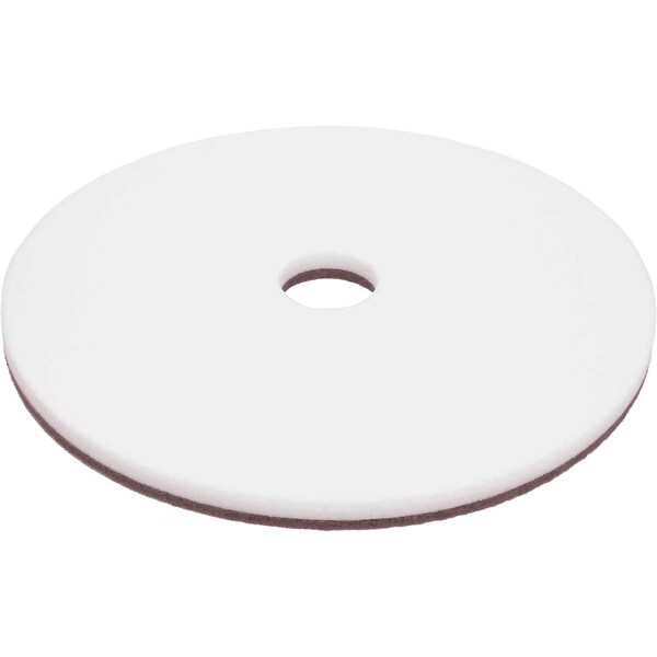 Global Industrial 17in Floor Pad, White, 5PK - 641397