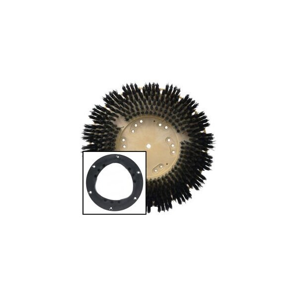 Gofer Parts Replacement Brush Kit - Poly For Nilfisk/Advance L08837025, Nilfisk/Advance 30630A - GBRG19P110