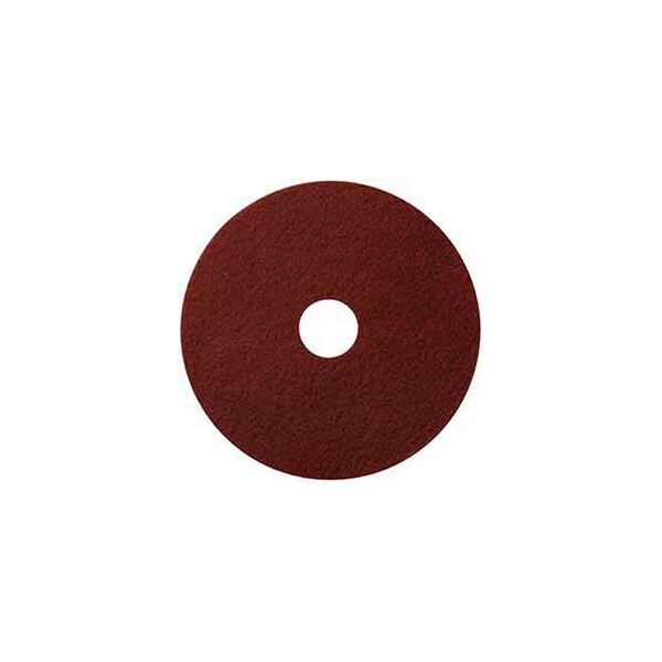 Global Industrial 18in EcoPrep inEPPin Chemical Free Stripping Pad, Maroon, 10PK - 641290MR