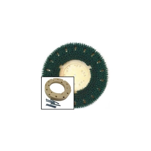 Gofer Parts Replacement Brush Kit - Mal-Grit Scrub For Nilfisk/Advance 56505787, Nobles/Tennant 240237 - GBRG16G104
