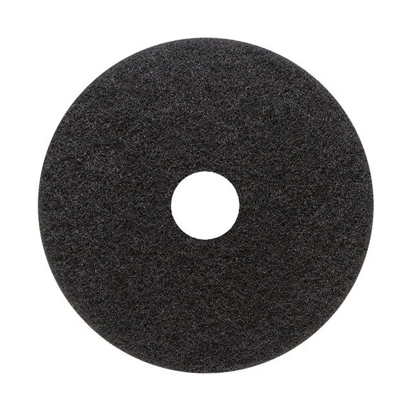 Genuine Joe Genuine Joe Floor Pads, f/Heavy-duty Stripping, 18in, Black, 5PK - GJO18404