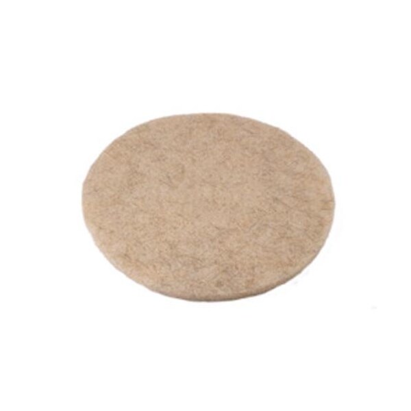 Performance Plus Round Burnishing Pad Natural Blend Medium Hair 20 in., 5PK - PNHM20