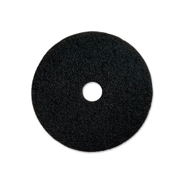 Sp Richards Genuine Joe 16" Stripping Pad, Black, 5 Per Case - GJO90216