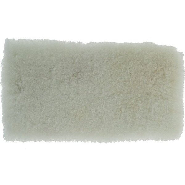 Linzer Floor Applicator Pad Refill, 10-1/2 in L Pad, 6 in W Pad, Lambskin Pad - L110