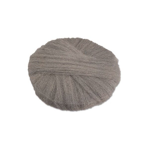 Global Material Technologies GMT, Grade #3 Standard Radial Steel Wool Floor Pads, Hard Floor, 20in, 12PK - 120203