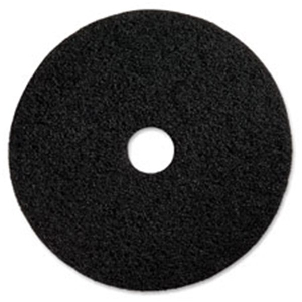 Dwellingdesigns Black Floor Stripping Pad - Black - 19 in. - DW3760340