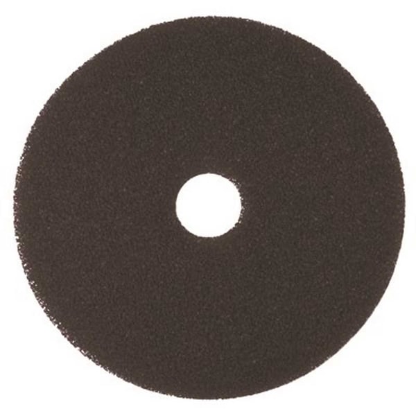 Renown 12 in. Black Stripping Floor Pad - REN02010