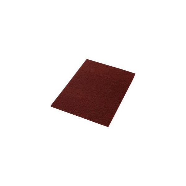 Americo 14 x 20 EcoPrep EPP Chemical Free Stripping Pad Maroon 10 Per Case - 42071420