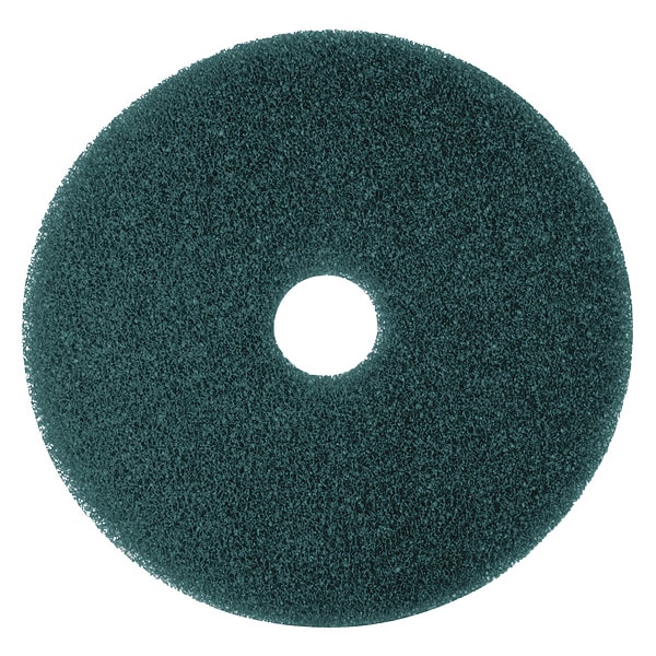 3M Cleaning Pad 5300N, 16", Blue, PK5 - 5300N 733