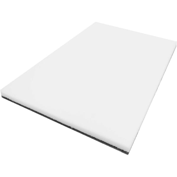 Global Industrial 14in x 20in Floor Pad, White, 5PK - 641400