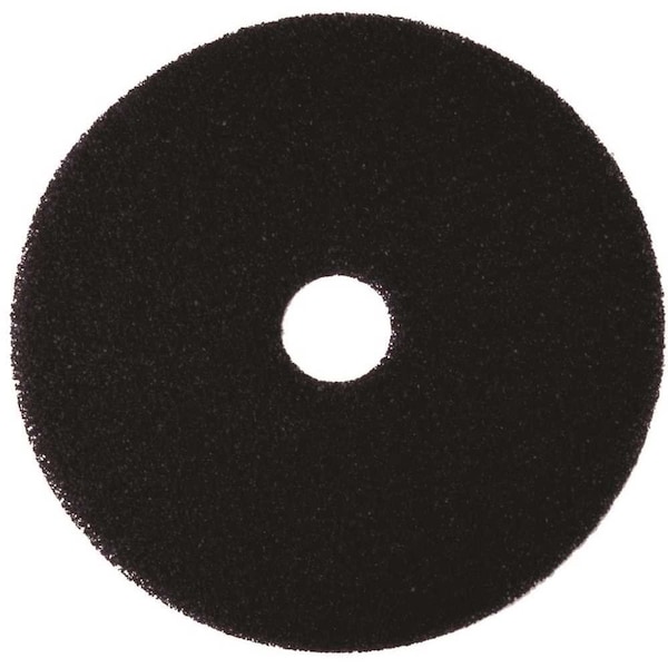 Renown 16 in. Black Stripping Floor Pad - REN02014