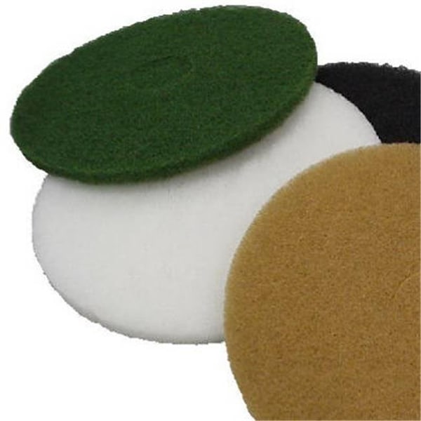 Virginia Abrasives Virginia Abrasives 416-50204 20 x 1 in. Thick Nylon Floor Maintenance Pad - Black; Pack of 5 - 759545