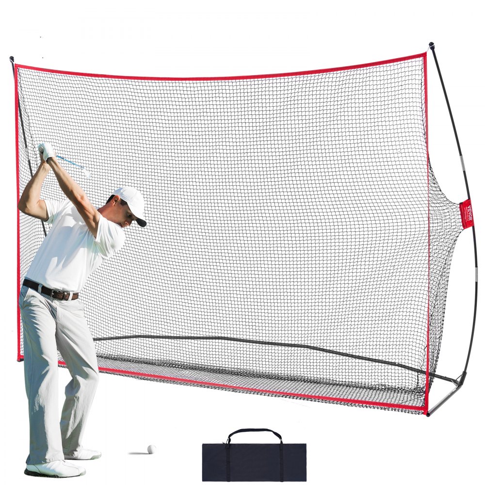 VEVOR 10.8x7ft Golf Practice Hitting Net Indoor Personal Driving Range Training - ZJK10X7YCDW0FFLLXV0