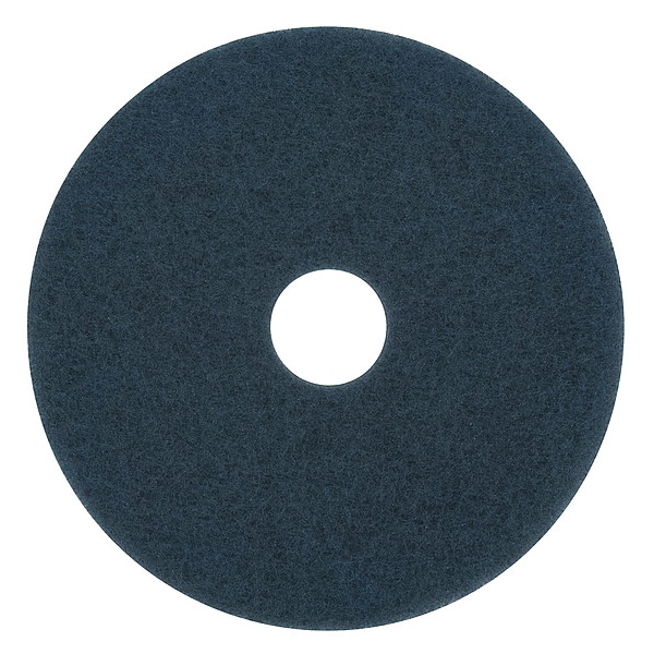 3M Cleaning Pad 5300N, 14", Blue, PK5 - 5300N 900