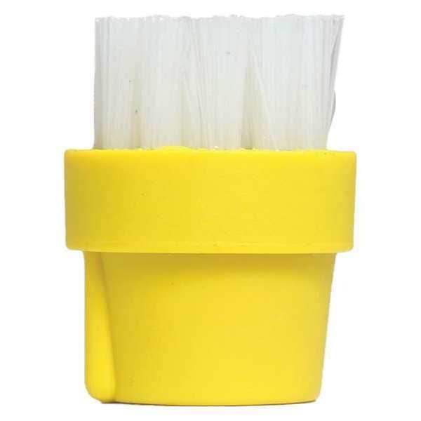 Goodway Nylon Brush, Yellow, Small For Mfr. No. GVC-18000 , PK6 - 93-BRUSH-KIT-YL-S